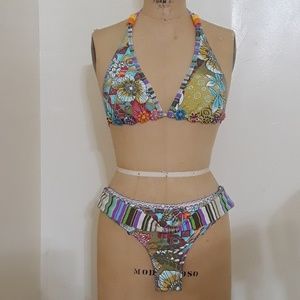 Two piece swimwear